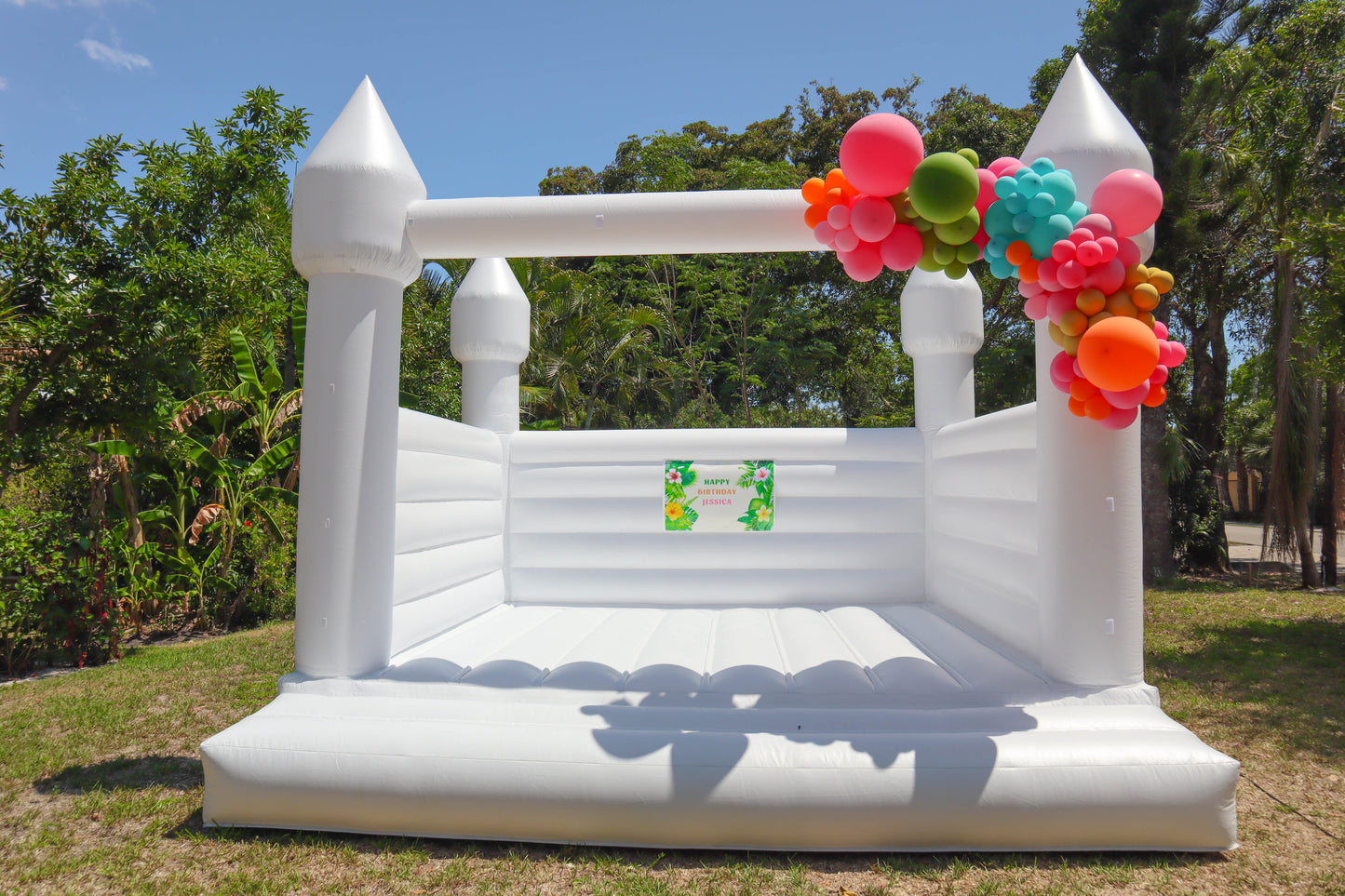 White Bounce House