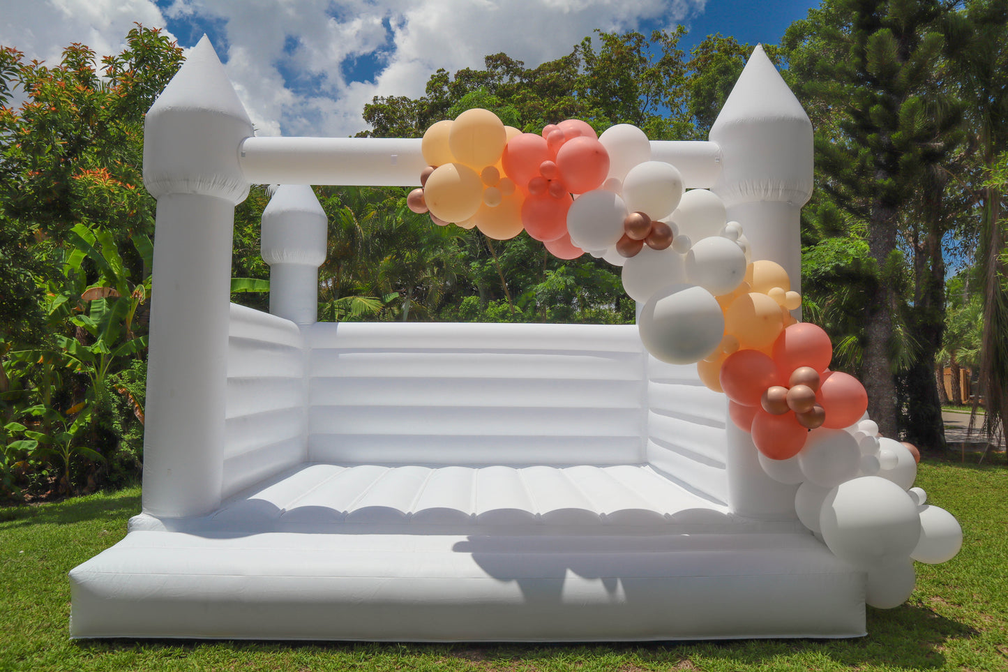 White Bounce House