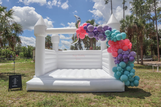 White Bounce House